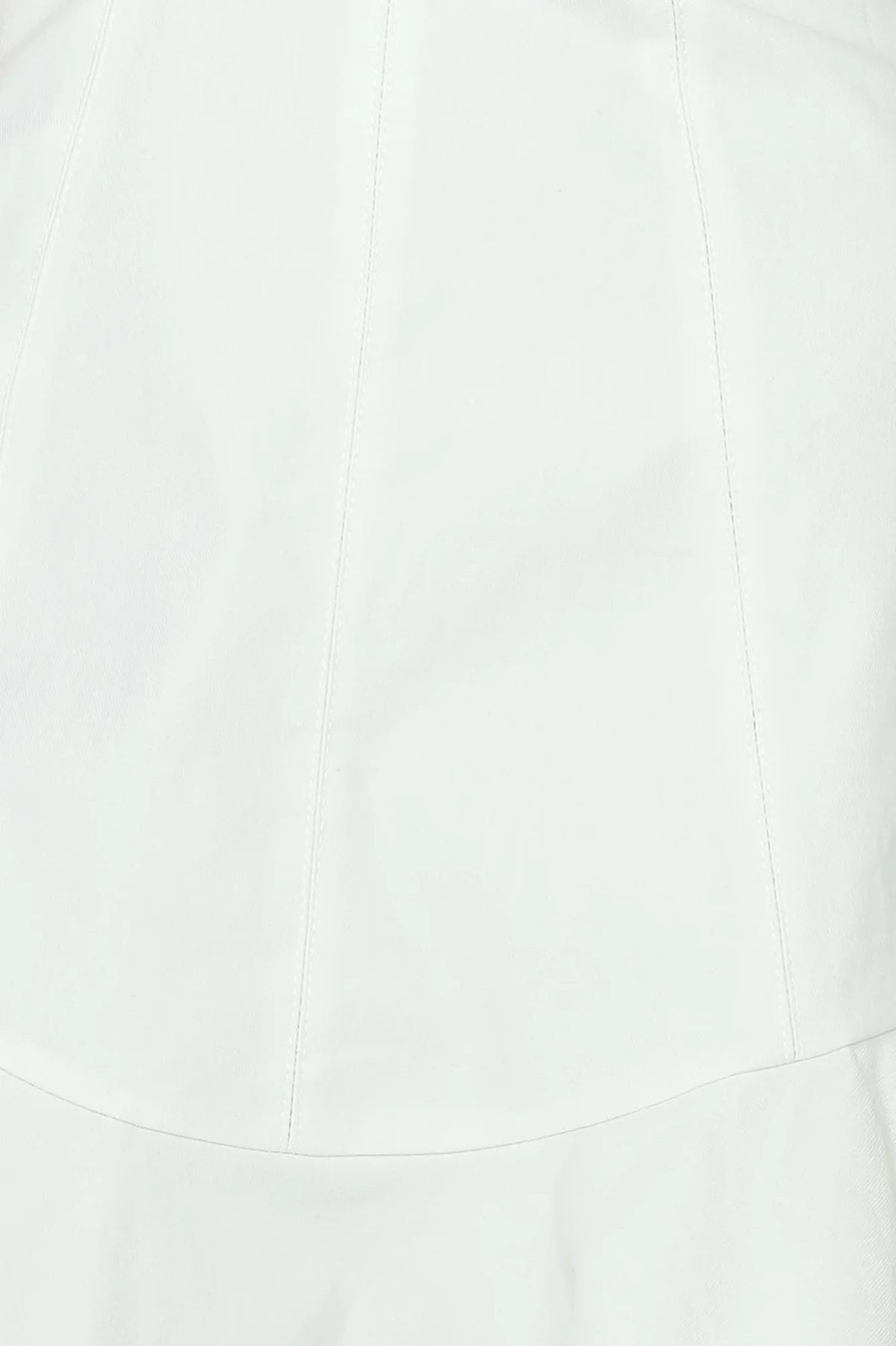 LADIESSTREETX Ivory Cascade Ruffle Mini Dress
