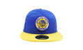 59FIFTY Golden State Warriors 2018 Tip-Off Fitted Hat Blue / Yellow - Brim NE675