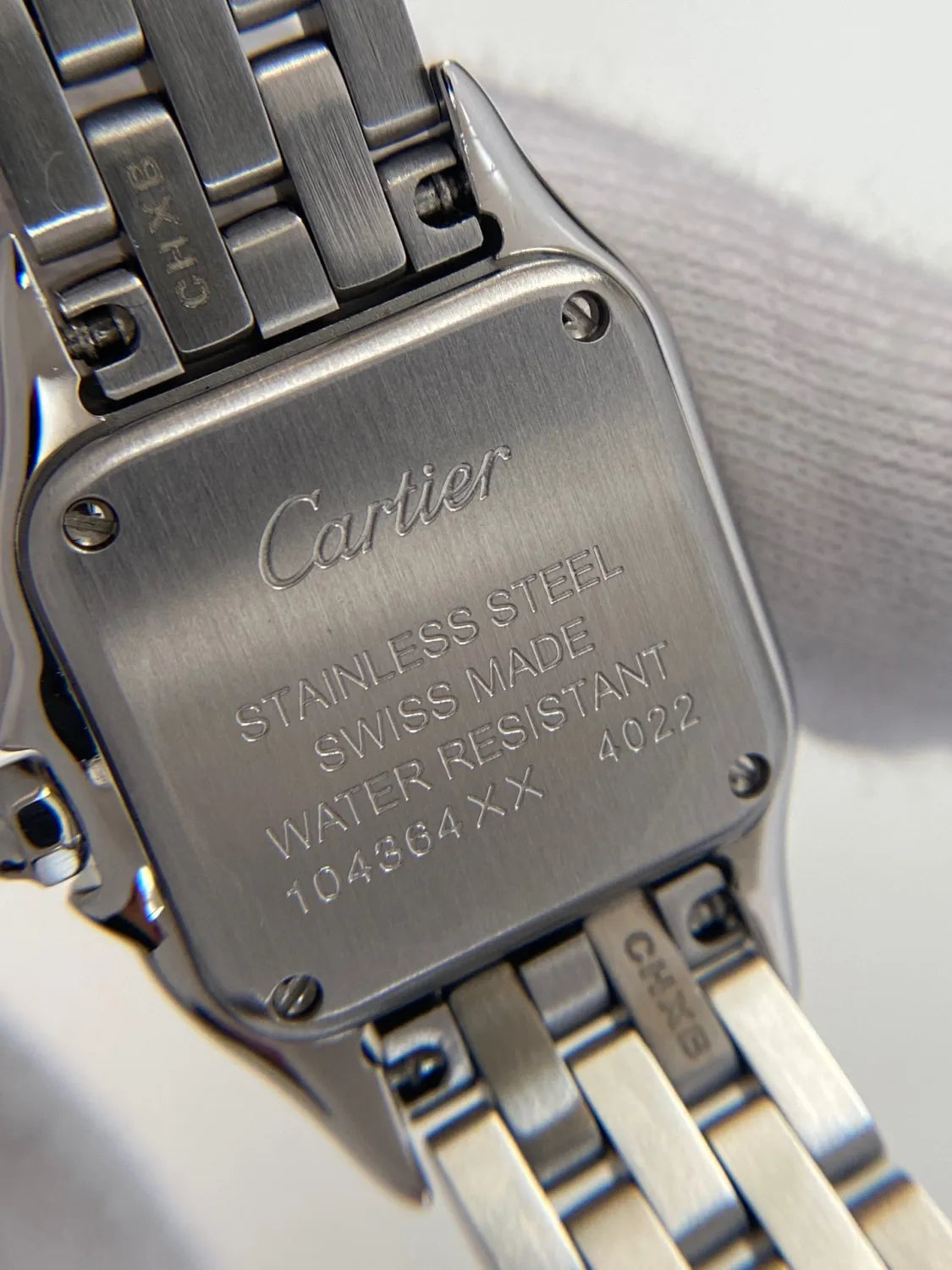 Cartier Cheetah Collection Silver Fashion Small Square Watch #96317