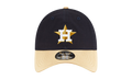 9TWENTY Houston Astros 2023 Gold Strapback Hat Navy / Gold - Brim / Black - Under Brim NE924