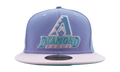 59FIFTY Arizona Diamondbacks 10th Anniversary Fitted Hat Lavender / Pink - Brim / Sky Blue - Under Brim NE1081