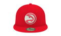 59FIFTY Atlanta Hawks Fitted Hat Red - Grey Bim NE938