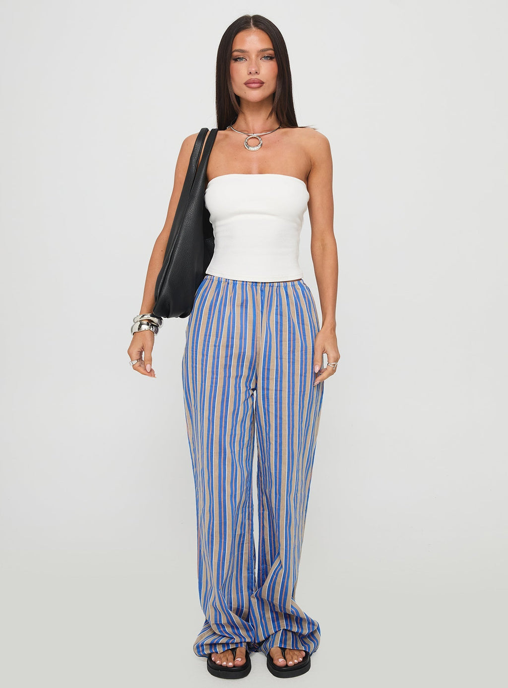 Limestone Pants Blue Multi
