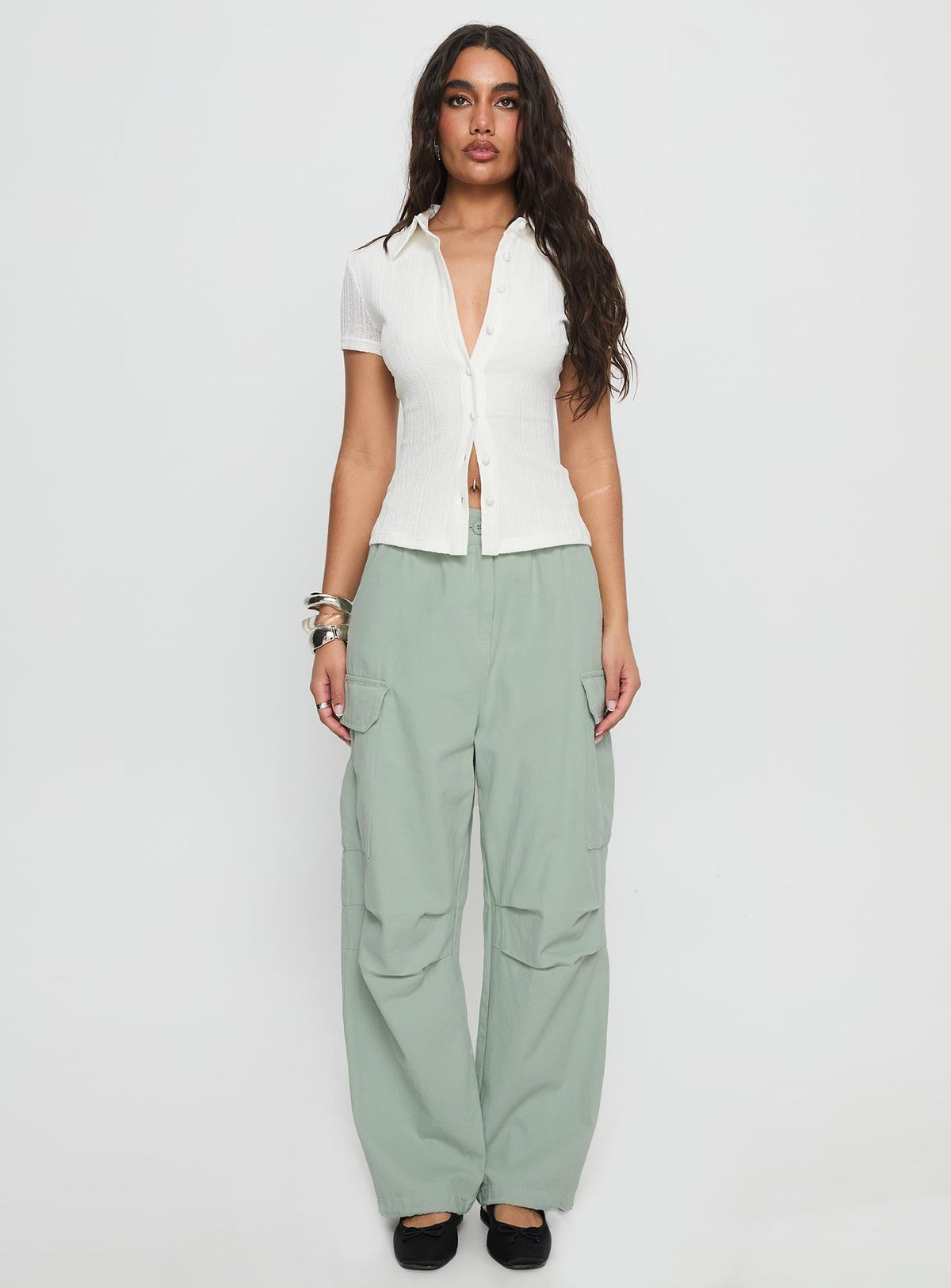 Elanthea Cargo Pants Green
