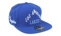 NBA Hardwood Classics Logo History Fitted Cap Los Angeles Lakers - Blue HHSF5150 LALYYPPPBLUE