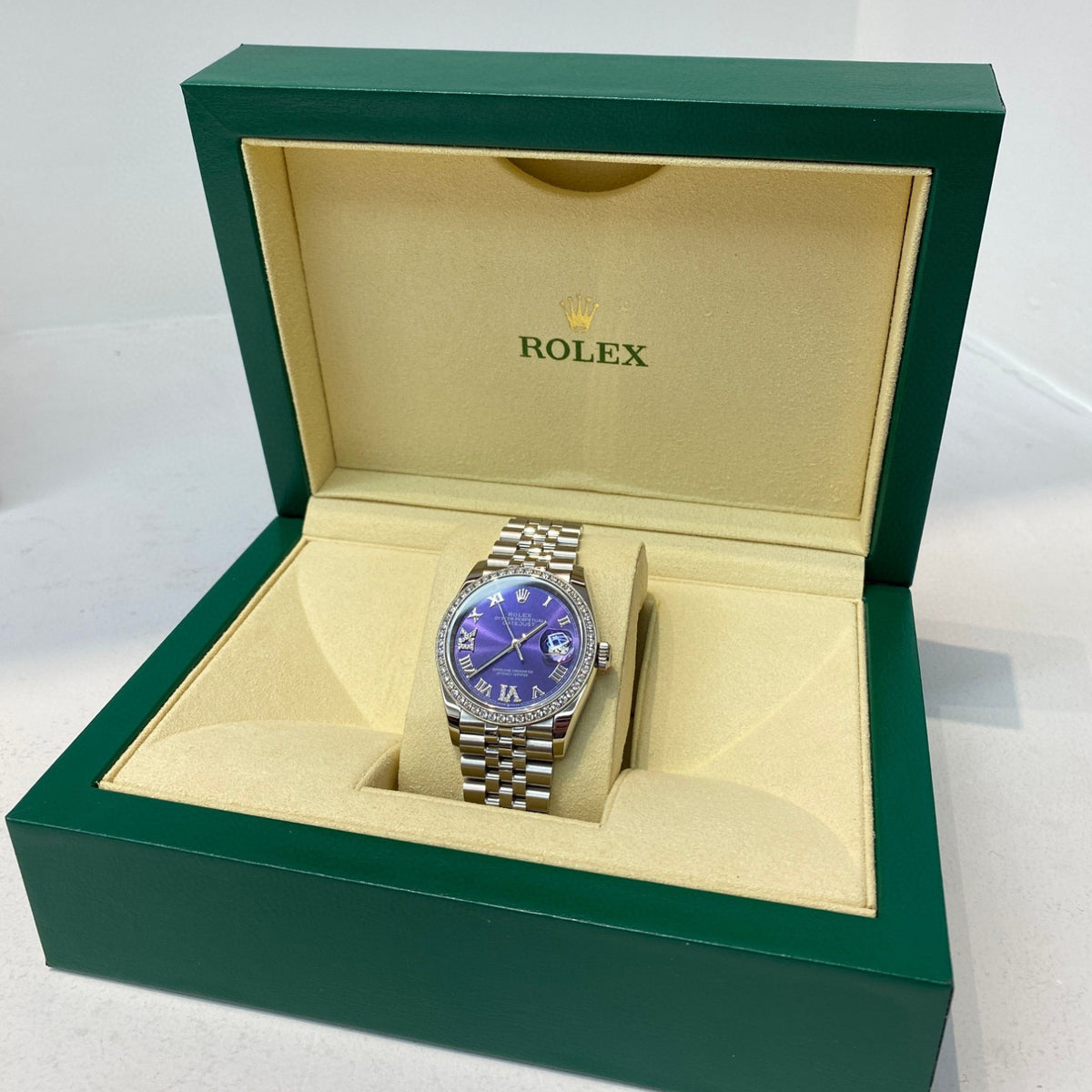 Rolex Purple Dial Watch Accessories #57393
