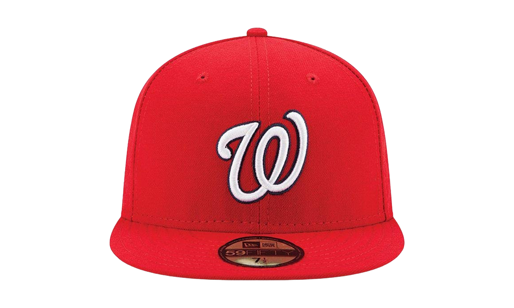 59FIFTY Washington Nationals On-Field Fitted Hat Red NE960
