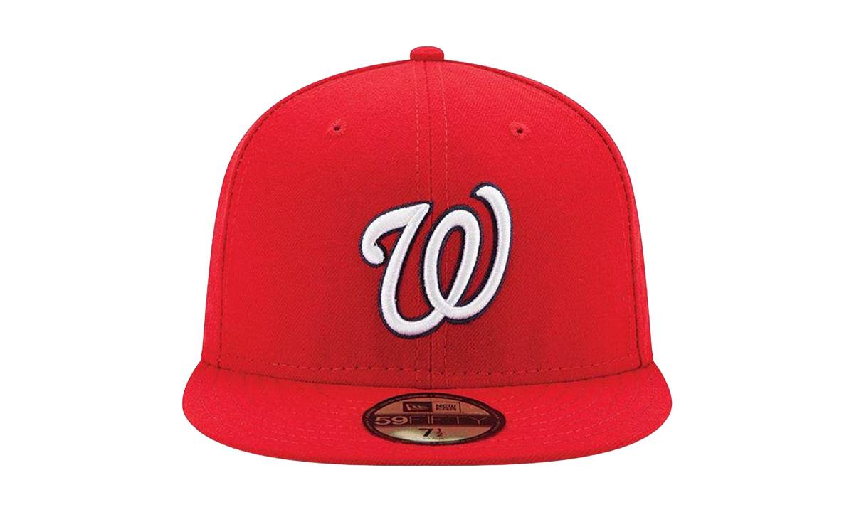 59FIFTY Washington Nationals On-Field Fitted Hat Red NE960
