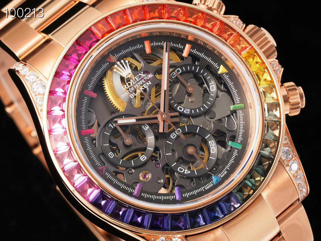 Rolex Mechanical Candy Colored Watch #21892