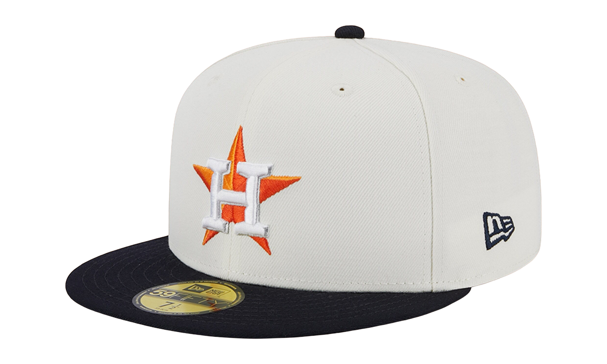 59FIFTY Houston Astros 2017 World Series Retro E1 Fitted Hat Cream / Black / Grey - Under Brim NE873