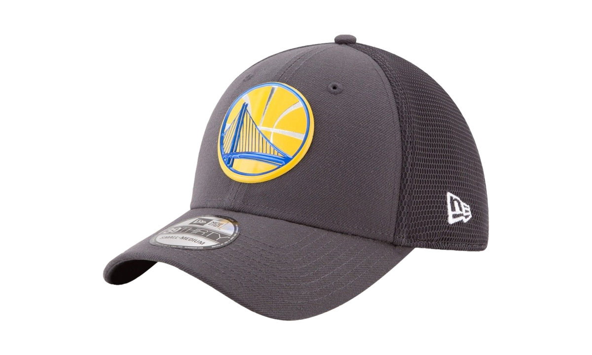 39THIRTY Golden State Warriors Fitted Hat Charcoal NE639