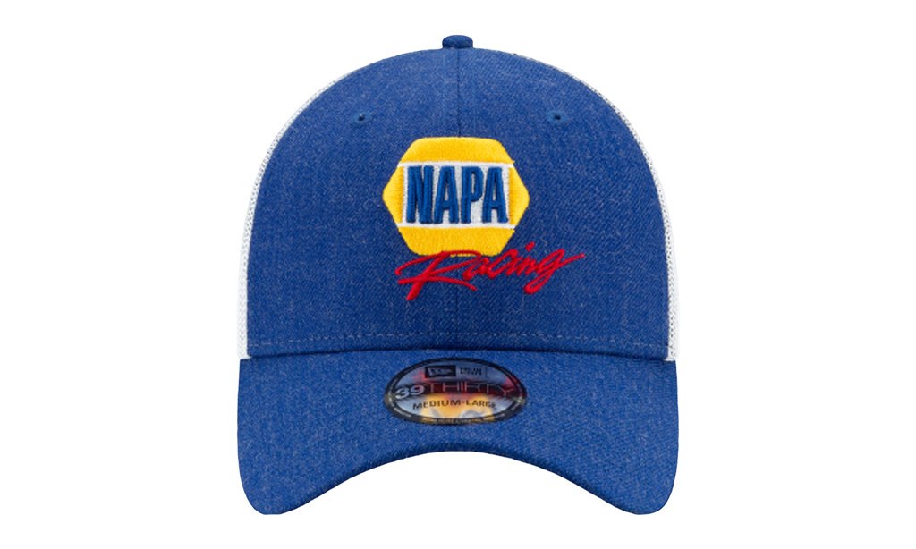 39THIRTY Chase Elliot Napa Racing Flex Fit Hat Blue and White NE742