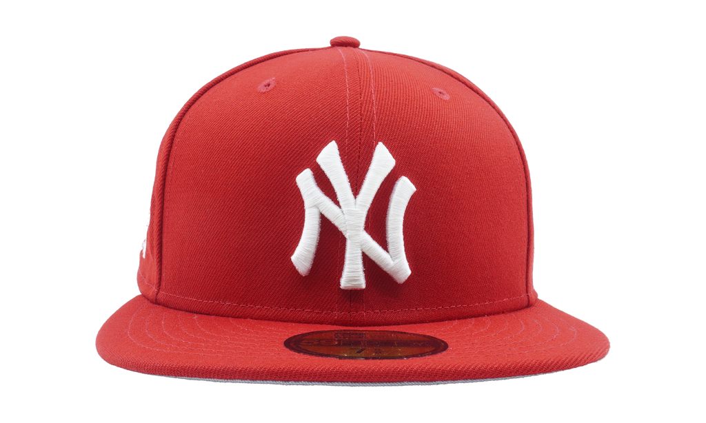 59FIFTY New York Yankees 1994 World Series Side Patch Fitted Hat Red / Grey - Under Brim NE847