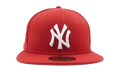 59FIFTY New York Yankees 1994 World Series Side Patch Fitted Hat Red / Grey - Under Brim NE847