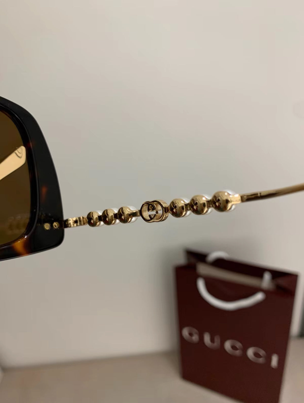 Pearl Cat-Eye Sunglasses