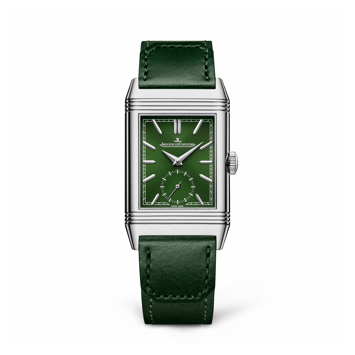 Jaeger LeCoultre Italian Calfskin Reversible Mechanical Watch #96921