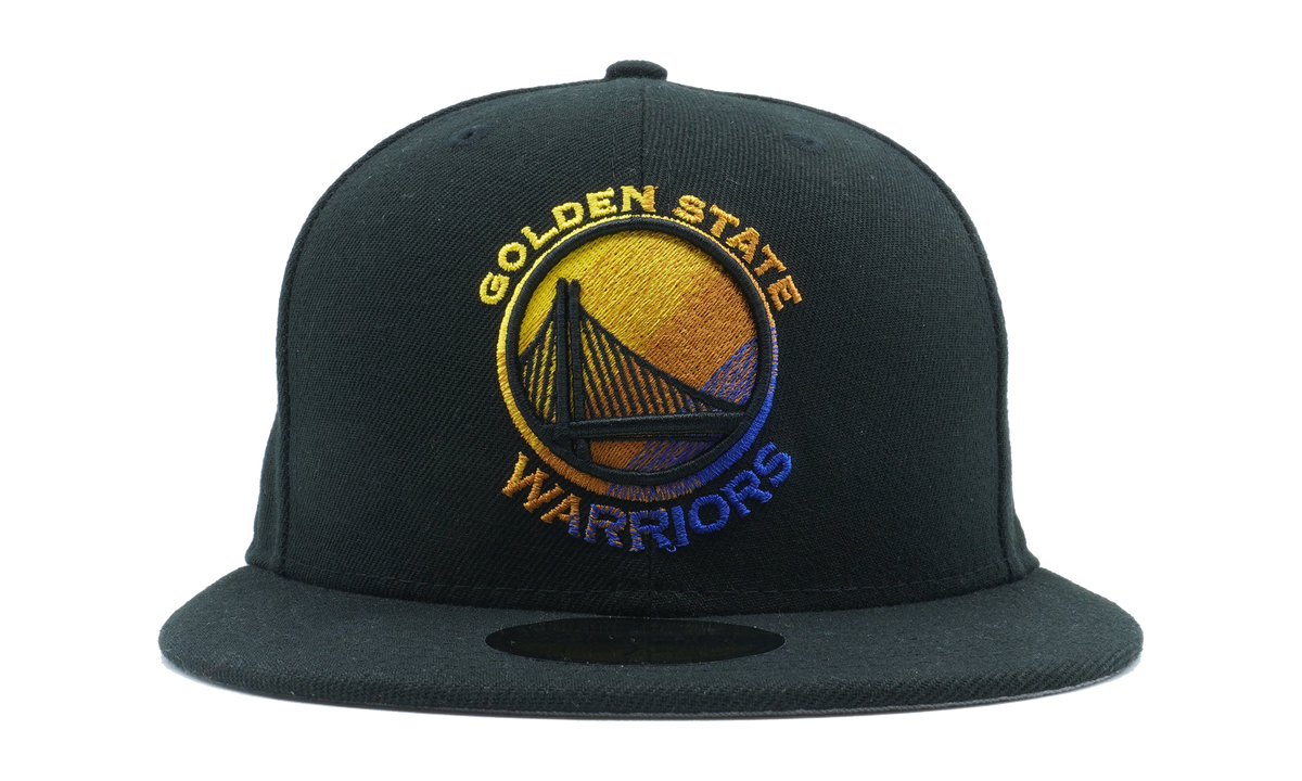 59FIFTY Golden State Warriors 'Color Dim' Fitted Hat Black NE1119