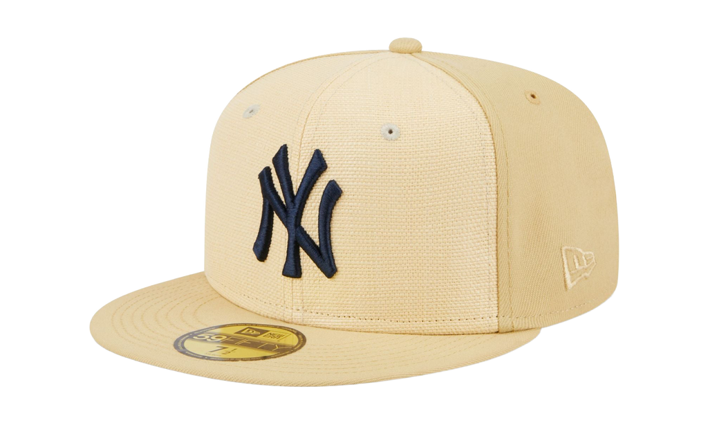 59FIFTY New York Yankees 50th Year Fitted Hat Beige / Grey - Under Brim NE928