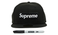 New Era 59FIFTY Sharpie Box Logo Fitted Hat Black SU27726