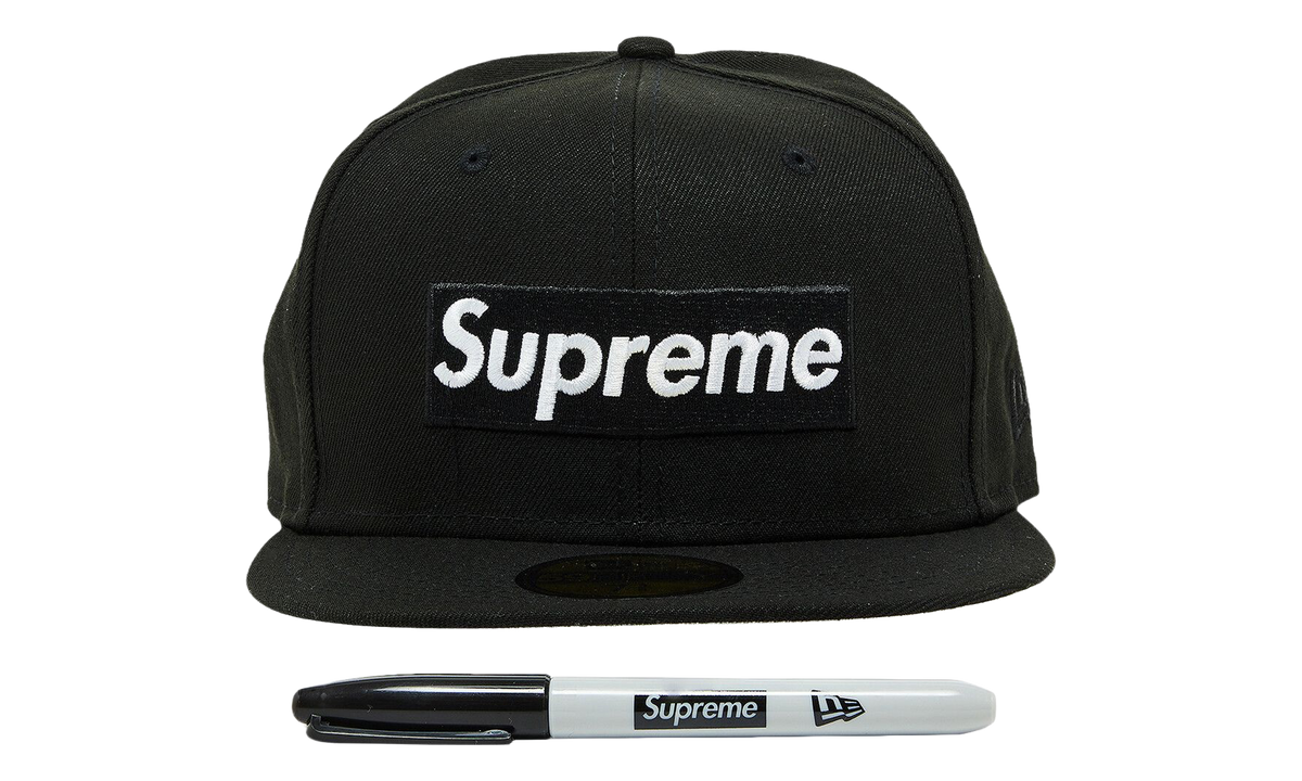 New Era 59FIFTY Sharpie Box Logo Fitted Hat Black SU27726