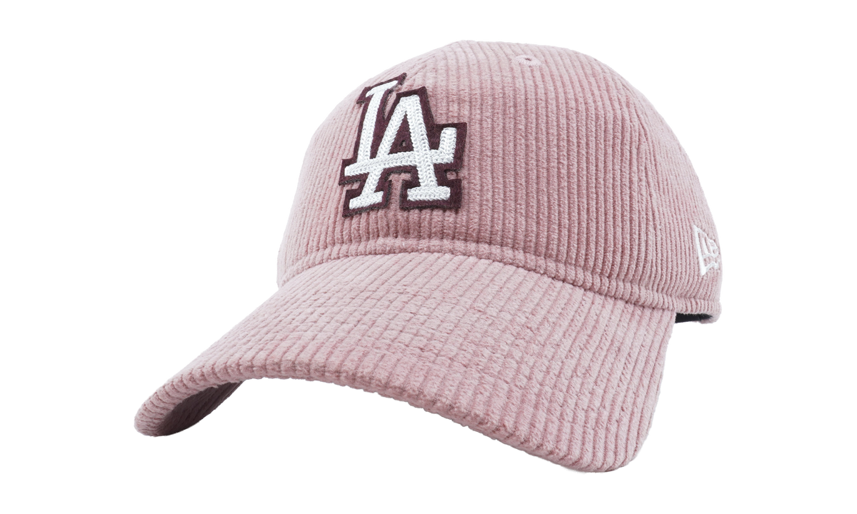 9TWENTY Los Angeles Dodgers Adjustable Hat Pink - Corduroy NE848