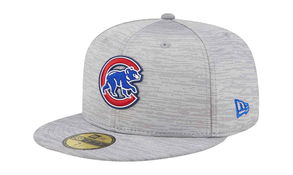 59FIFTY Chicago Cubs Clubhouse Fitted Hat Heather Gray NE862
