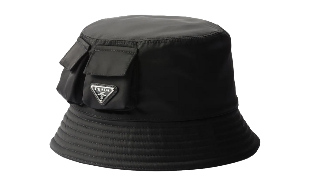 Re-Nylon Cargo Bucket Hat Black 2HC350_2DMI_F0002