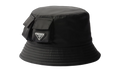Re-Nylon Cargo Bucket Hat Black 2HC350_2DMI_F0002