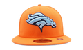 59FIFTY Denver Broncos Cloud Under Fitted Hat Orange / Sky Blue Cloud - Under Brim NE816