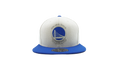 NBA Oxford Fitted Cap Golden State Warriors - Cream / Blue G500K 014 5WARRI