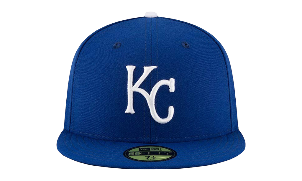 59FIFTY Kansas City Royals On-Field Fitted Hat Blue NE967