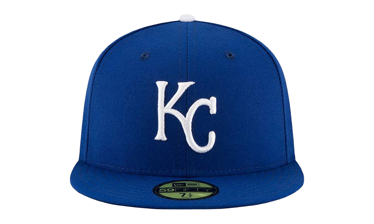 59FIFTY Kansas City Royals On-Field Fitted Hat Blue NE967
