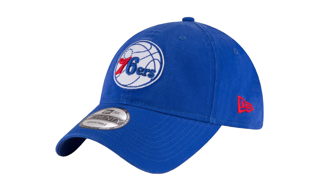 9TWENTY Philadelphia 76ers Core Classic Strapback Hat Royal Blue NE612