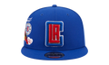 9FIFTY Los Angeles Clippers Icon E1 Snapback Hat Royal Blue / Gray - Under Brim NE887