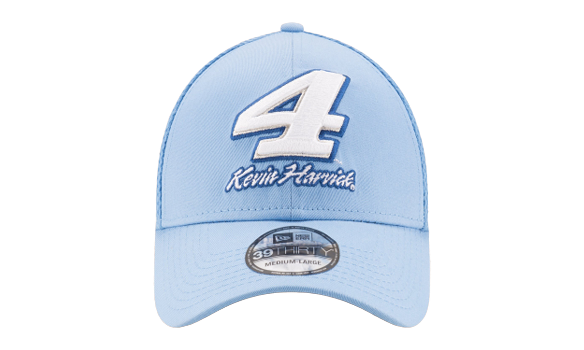 39THIRTY Busch Light NASCAR Kevin Harvick #4 Neo Flex Fit Hat Light Blue NE617