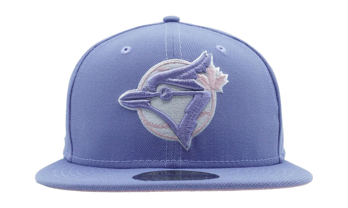 59FIFTY Toronto Blue Jays 1993 World Series Fitted Hat Lavender NE1074
