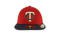59FIFTY Minnesota Twins 2017 Low Profile Authentic Fitted Hat Red / Black - Brim NE977