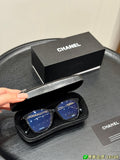 3408-Q-A Chain Detail Cat-Eye Optical Glasses