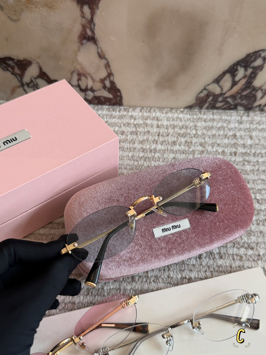Rimless Sunglasses
