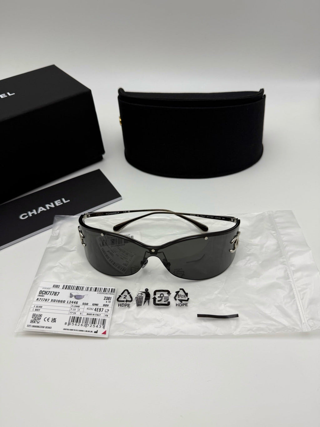 Logo Shield Sunglasses