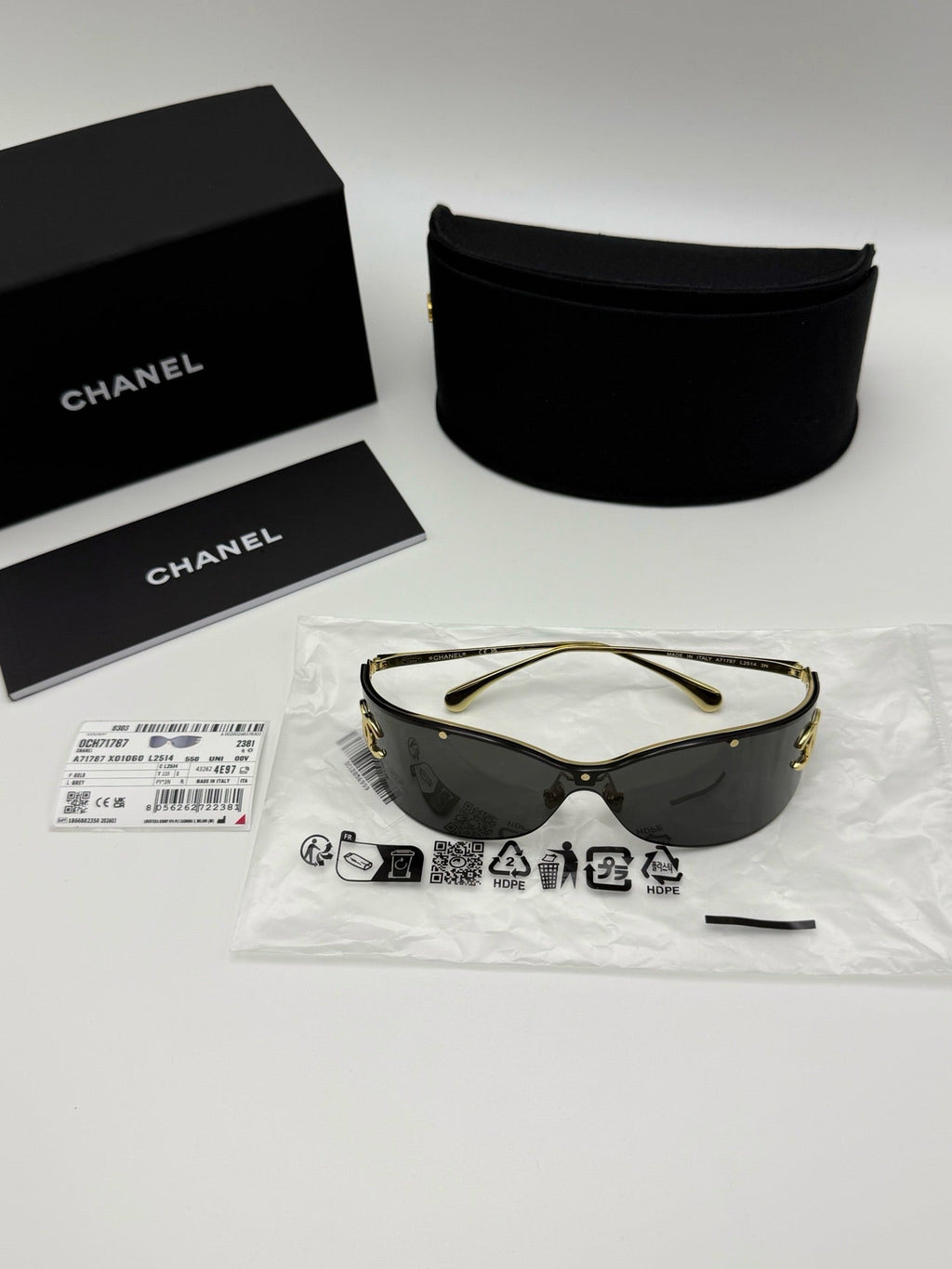 Logo Shield Sunglasses
