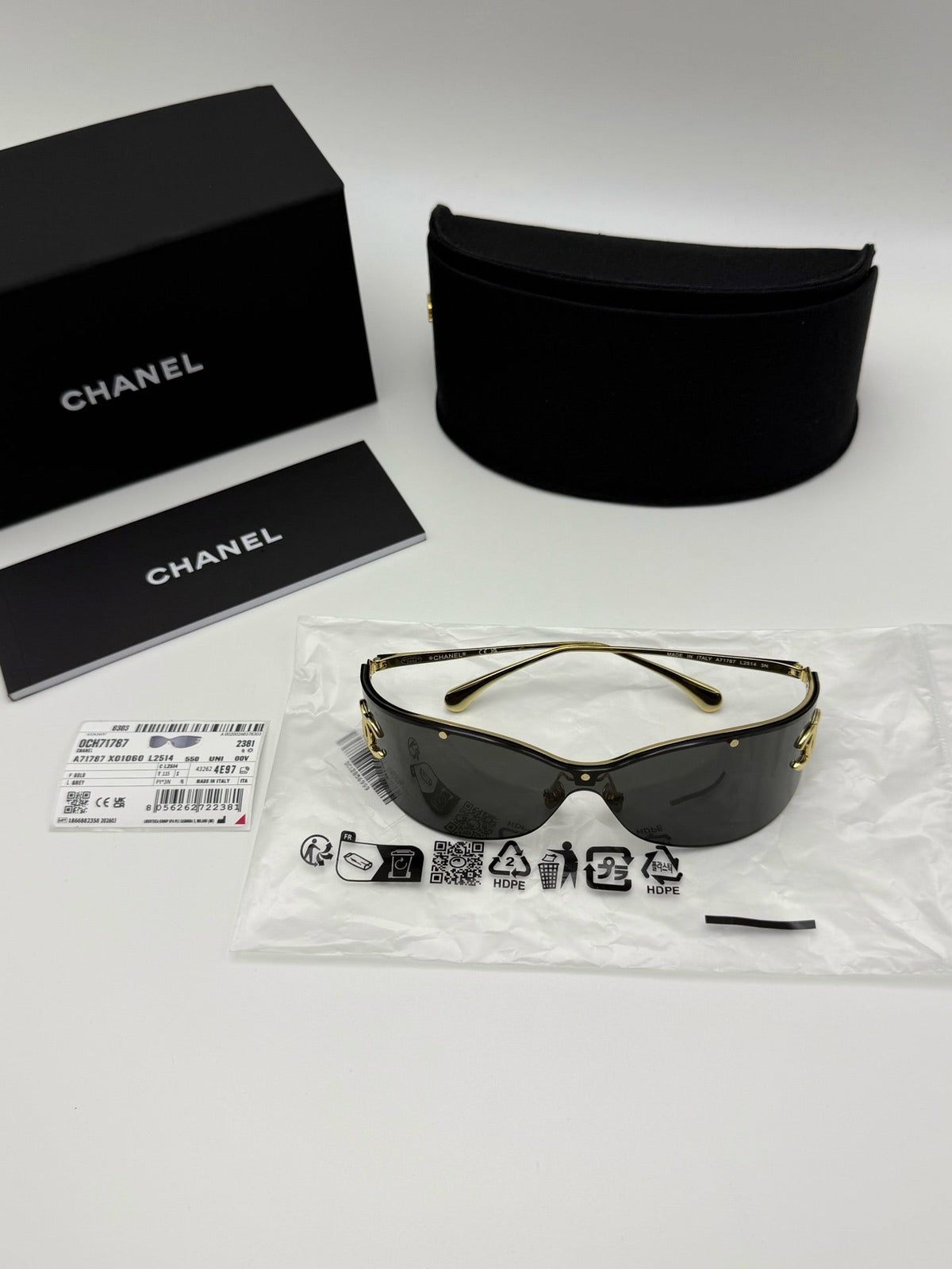 Logo Shield Sunglasses