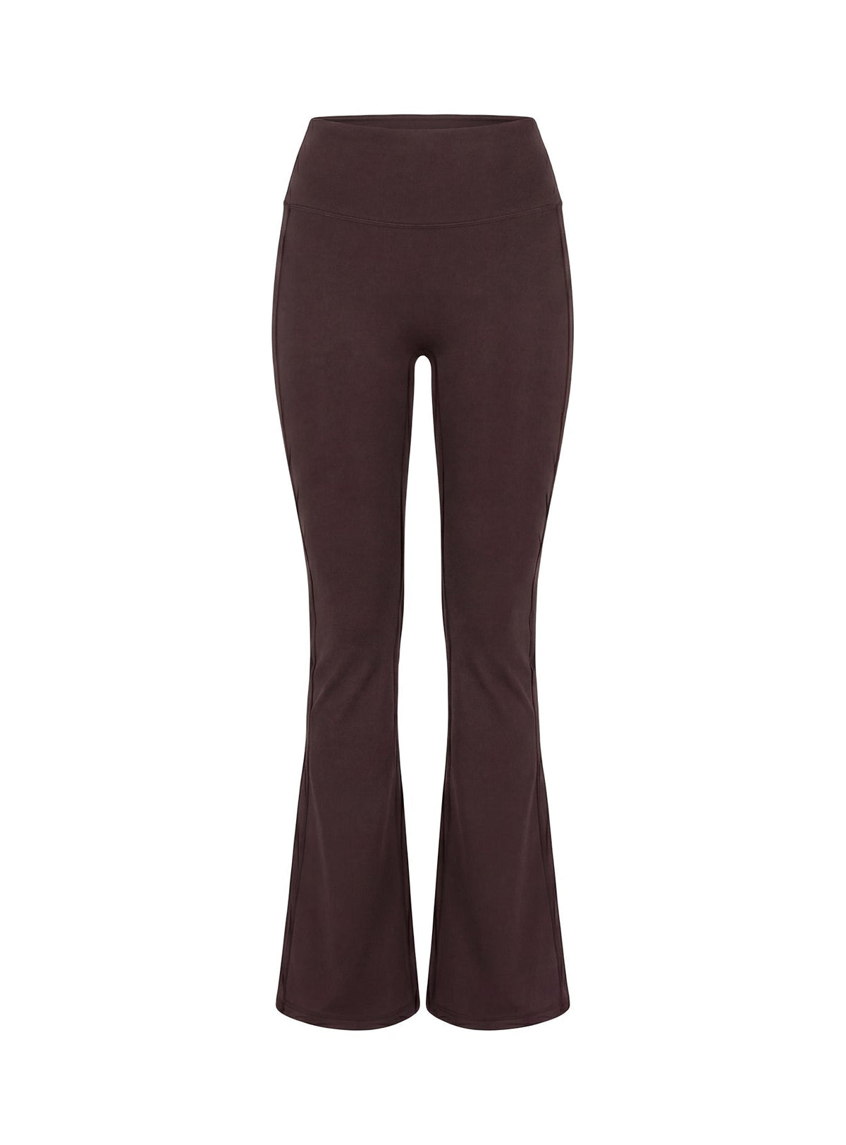 Energize Active Invisible Scrunch Flare Leggings Brown