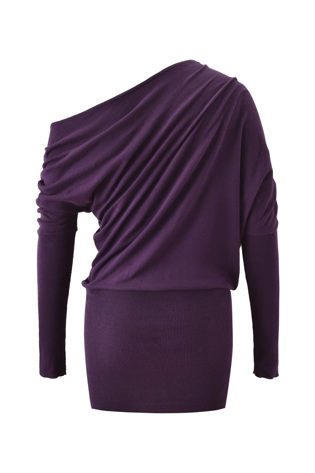 GISELLE MINI DRESS - PLUM