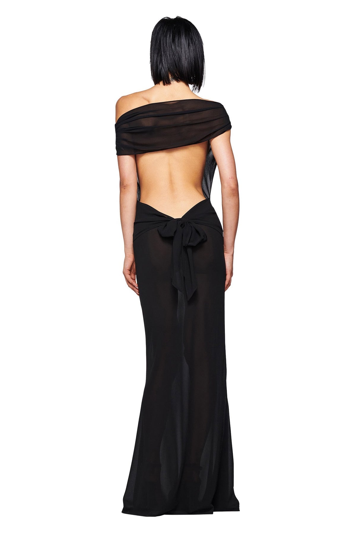 KAHLO MAXI DRESS - BLACK