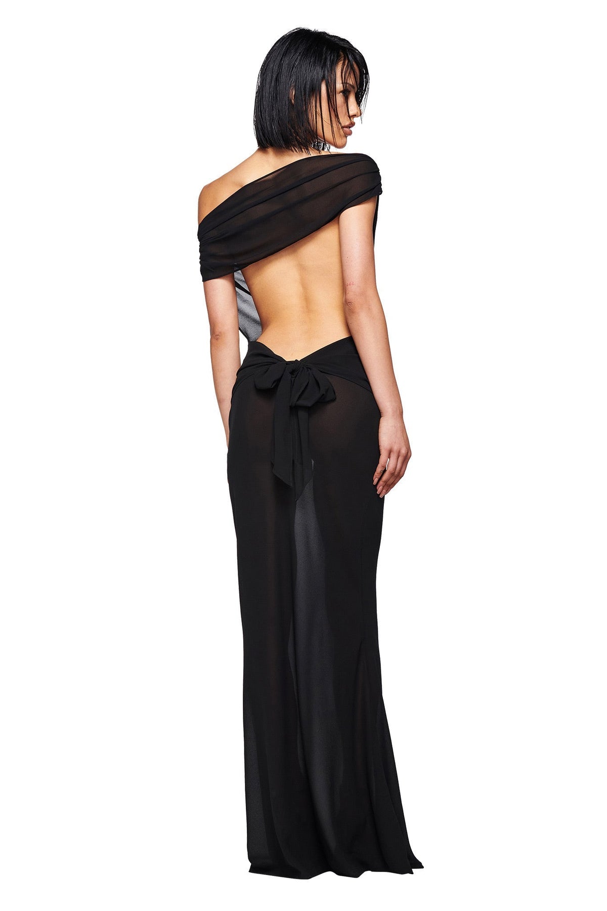 KAHLO MAXI DRESS - BLACK