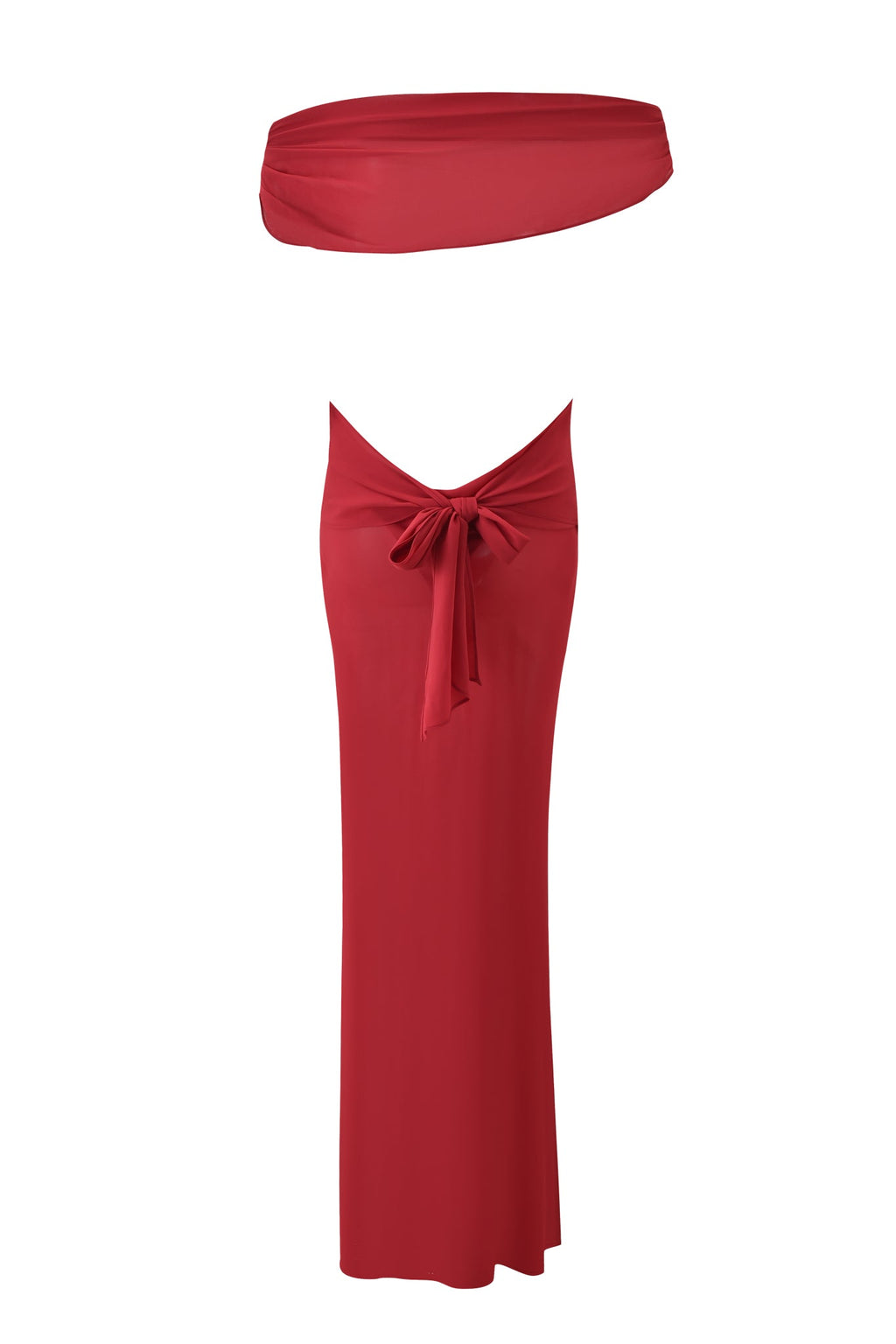KAHLO MAXI DRESS - RED