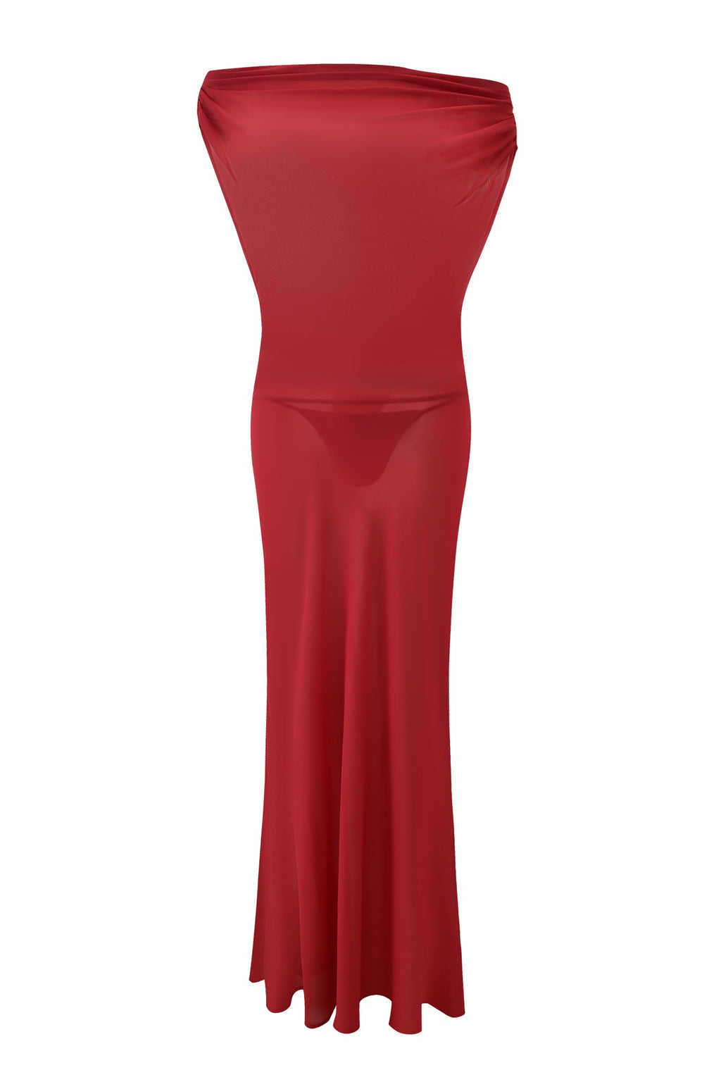 KAHLO MAXI DRESS - RED