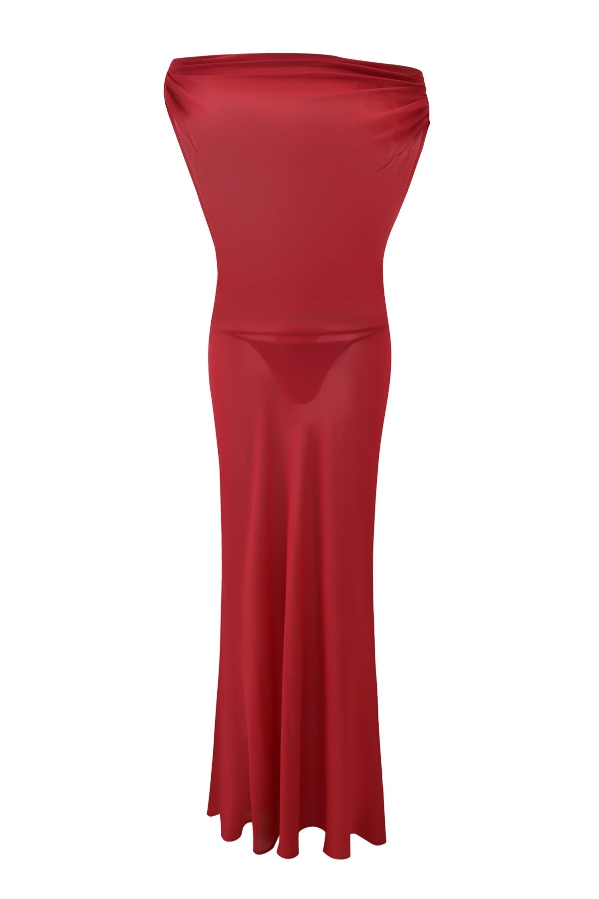 KAHLO MAXI DRESS - RED