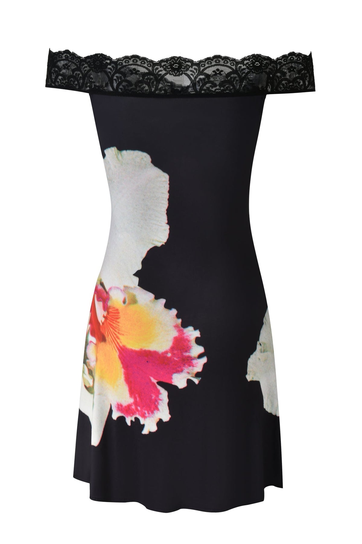 THEODORA MINI DRESS - BLACK